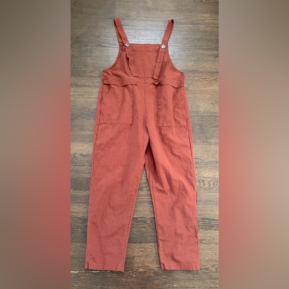 Pants - Elegant Brown Women's Jumpsuit